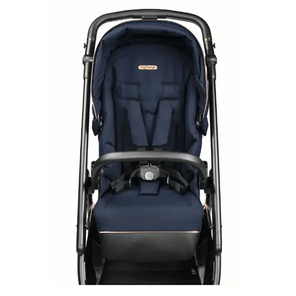 Peg Perego Veloce Elite Town Country Travel System i-Size Highchair Bundle - Blue Shine Peg Perego