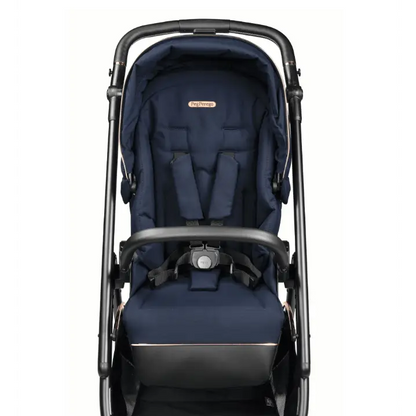 Peg Perego Veloce Elite Town Country Travel System i-Size Highchair Bundle - Blue Shine Peg Perego