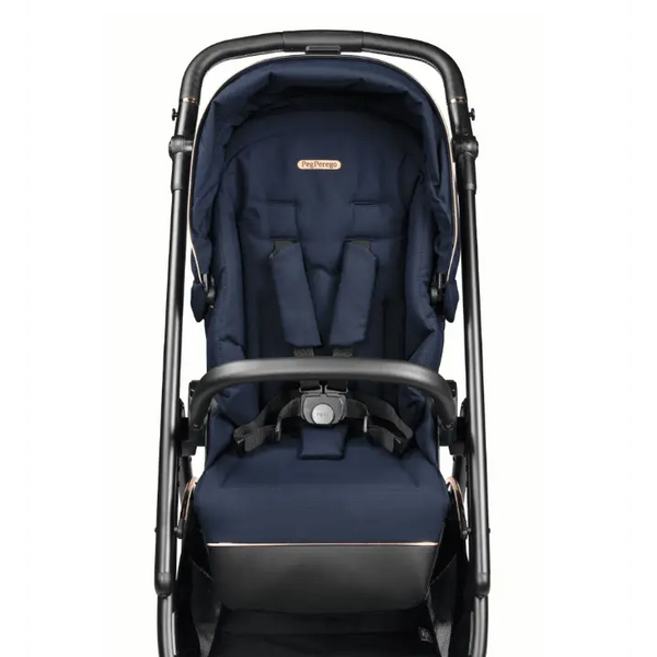 Peg Perego Veloce Elite Town Country Travel System i-Size Highchair Bundle - Blue Shine Peg Perego