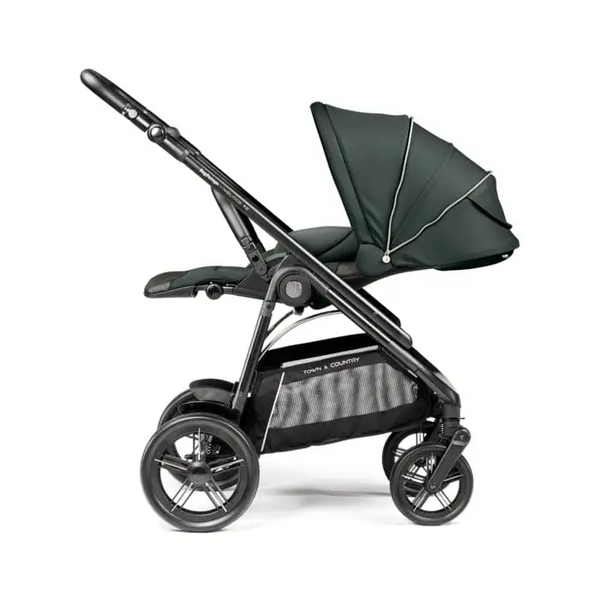 Peg Perego Veloce Elite Town Country Travel System i-Size Highchair Bundle - Metal Peg Perego