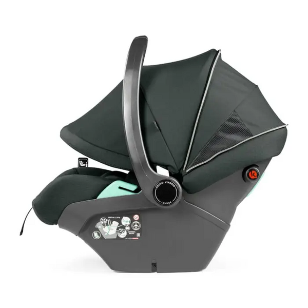 Peg Perego Veloce Elite Travel System 360 Twist i-Size Highchair Bundle - Metal Peg Perego