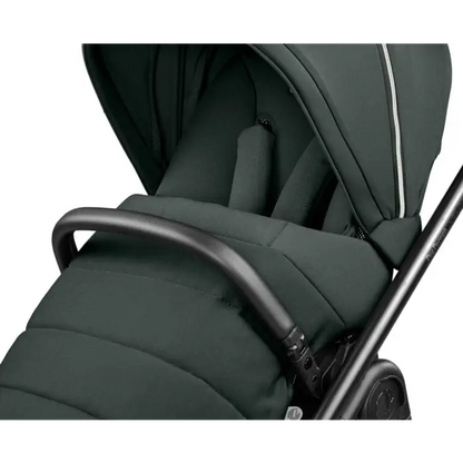 Peg Perego Veloce Elite Travel System 360 Twist i-Size Highchair Bundle - Metal Peg Perego