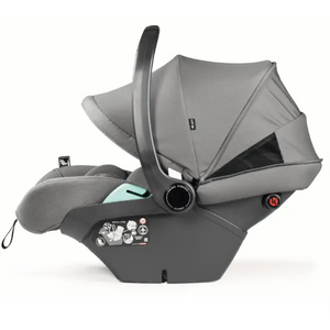 Peg Perego Veloce Elite Travel System 360 Twist i-Size Highchair Bundle - Mercury Peg Perego