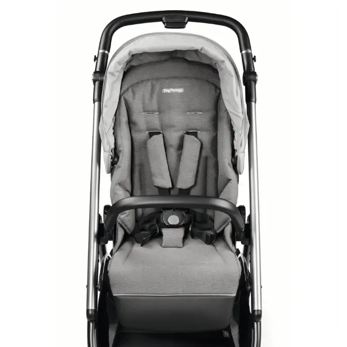 Peg Perego Veloce Elite Travel System 360 Twist i-Size Highchair Bundle - Mercury Peg Perego