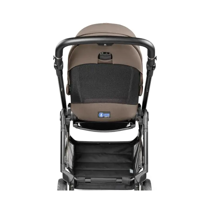 Peg Perego Veloce Elite Travel System i-Size 360 Bundle With Highchair - Pine Bark Peg Perego
