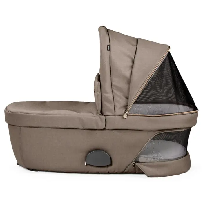 Peg Perego Veloce Elite Travel System i-Size 360 Bundle With Highchair - Pine Bark Peg Perego
