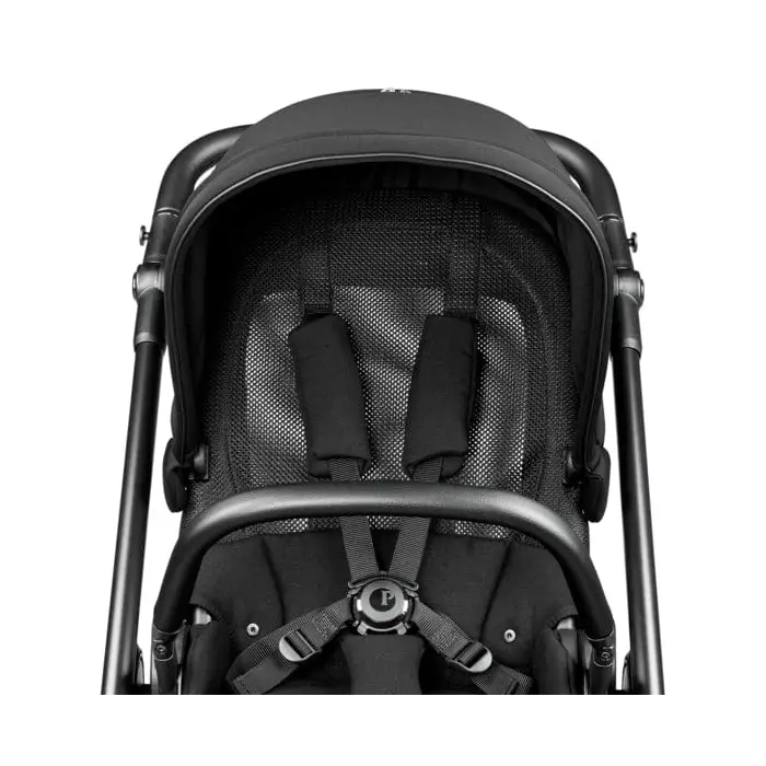 Peg Perego Veloce Elite Travel System i-Size 360 Bundle With Highchair - True Black Peg Perego