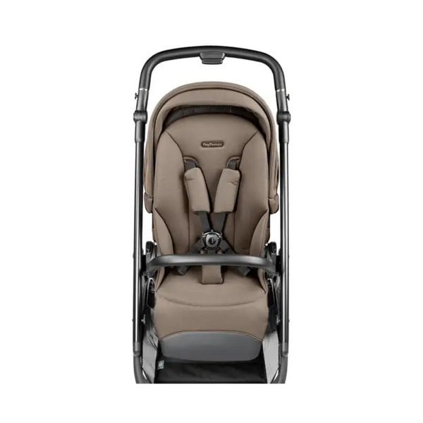 Peg Perego Veloce Elite Travel System i-Size 360 Bundle With Highchair - Pine Bark Peg Perego