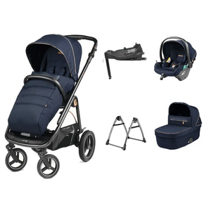 Peg Perego Veloce Lite Town Country Travel System i-Size 360 Bundle - Blue Shine Peg Perego