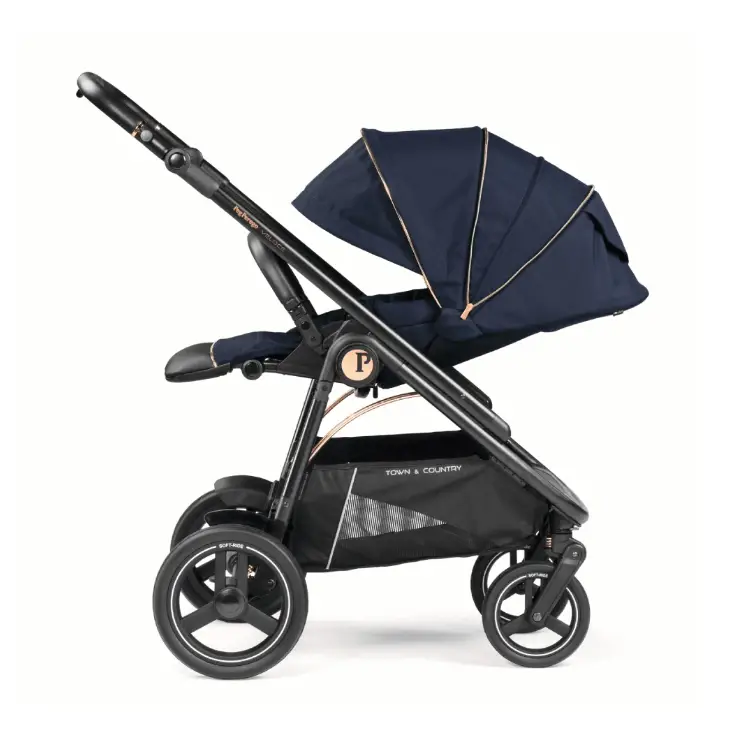 Peg Perego Veloce Lite Town Country Travel System i-Size 360 Bundle - Blue Shine Peg Perego