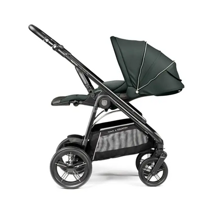 Peg Perego Veloce Elite Town Country Travel System i-Size Highchair Bundle - Metal Peg Perego
