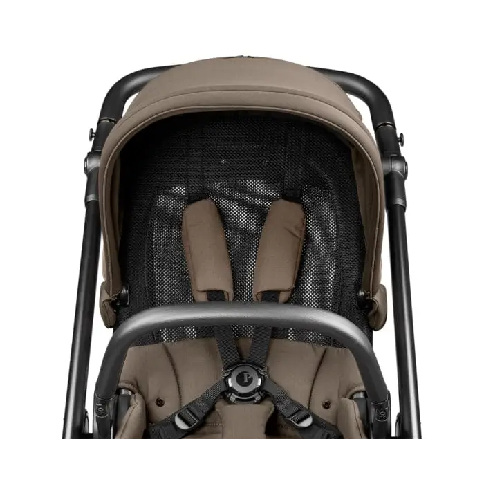 Peg Perego Veloce Deluxe Town Country Travel System i-Size Accessory Bundle - Pine Bark Peg Perego
