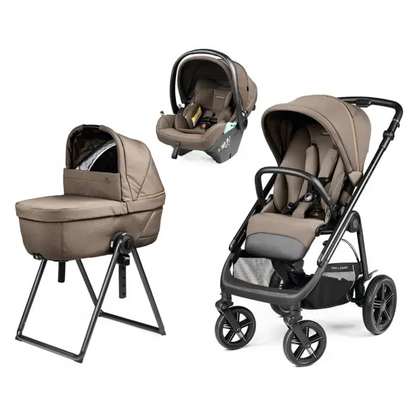 Peg Perego Veloce Lite Town Country Travel System i-Size Bundle - Pine Bark Peg Perego