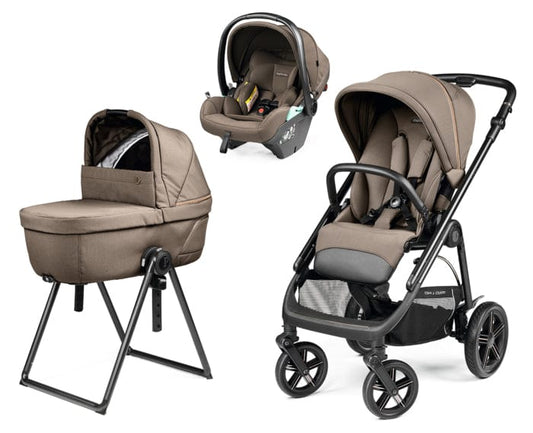 Peg Perego Veloce Lite Town Country Travel System i-Size Bundle - Pine Bark Peg Perego