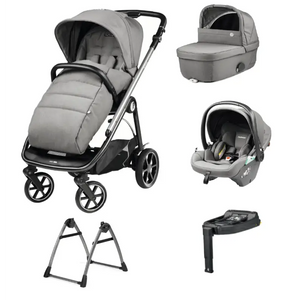Peg Perego Veloce Lite Travel System 360 Twist i-Size Bundle - Mercury Peg Perego