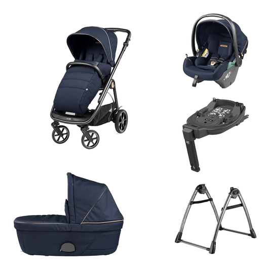 Peg Perego Veloce Lite Travel System i-Size 360 Bundle - Blue Shine Peg Perego