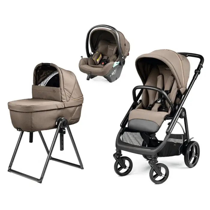 Peg Perego Veloce Lite Travel System i-Size 360 Bundle - Pine Bark Peg Perego
