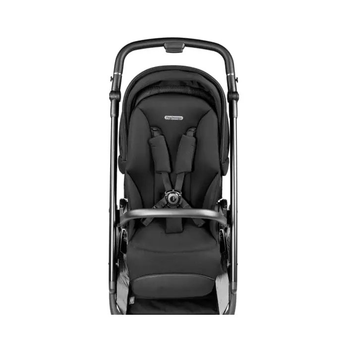 Peg Perego Veloce Elite Travel System i-Size 360 Bundle With Highchair - True Black Peg Perego