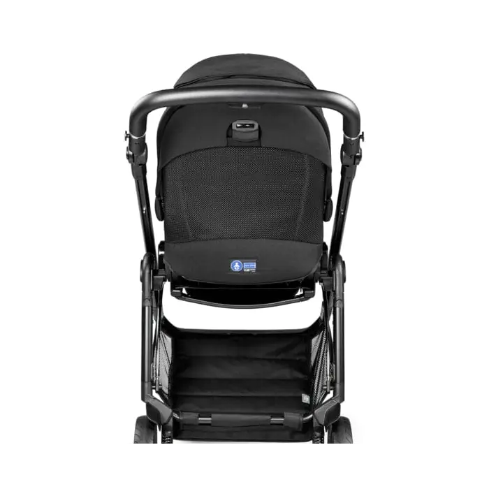 Peg Perego Veloce Elite Travel System i-Size 360 Bundle With Highchair - True Black Peg Perego