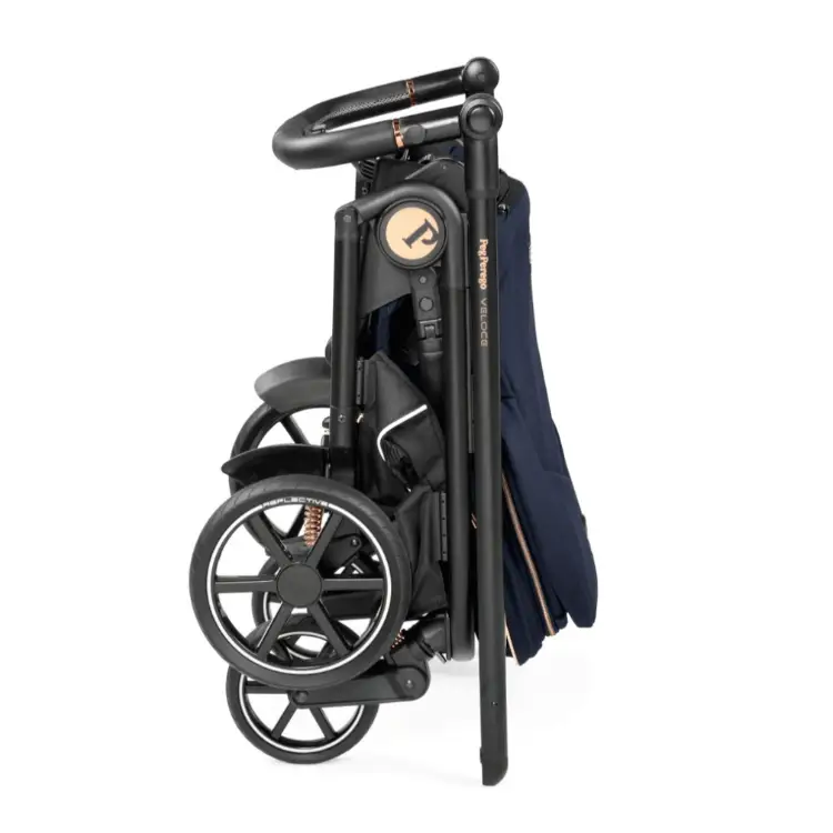 Peg Perego Veloce Stroller - Blue Shine  Peg Perego   