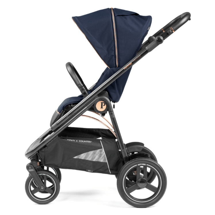 Peg Perego Veloce Stroller - Blue Shine  Peg Perego   