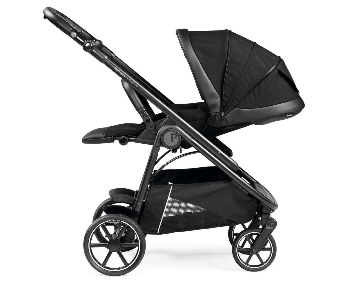 Peg Perego Veloce Stroller - Licorice Black  Peg Perego   