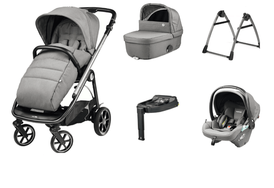 Peg Perego Veloce Town Country Travel System i-Size Bundle - Mercury  Peg Perego   