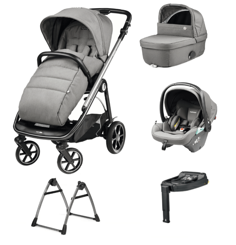 Peg Perego Veloce Travel System 360 Twist i-Size Bundle - Mercury  Peg Perego   