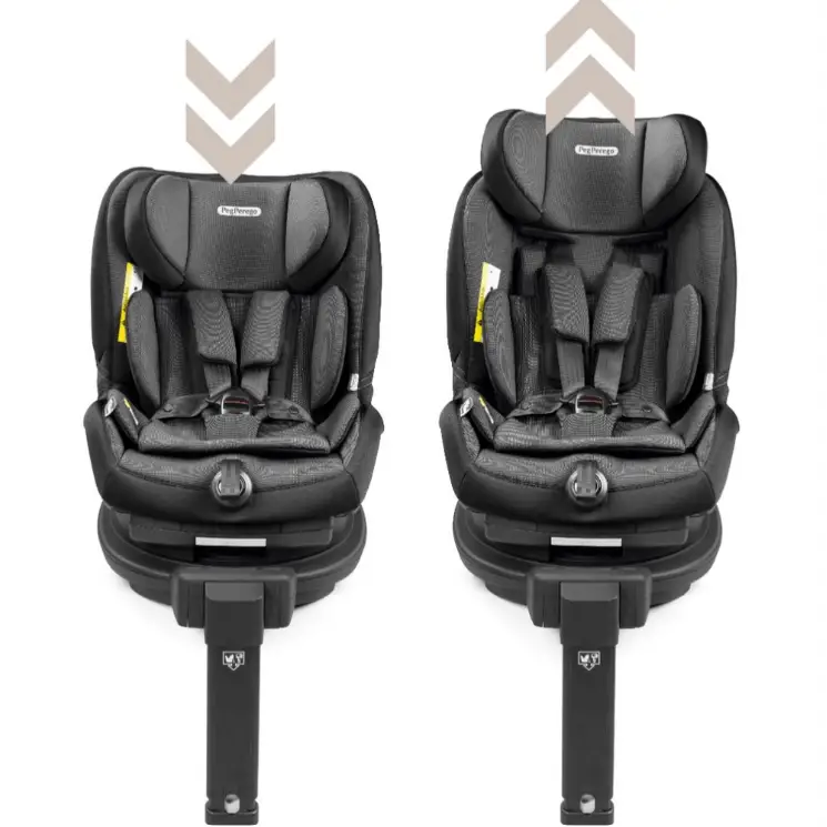 Peg Perego Viaggio Giro Group 1 2 Car Seat - Liquorice  Peg Perego   