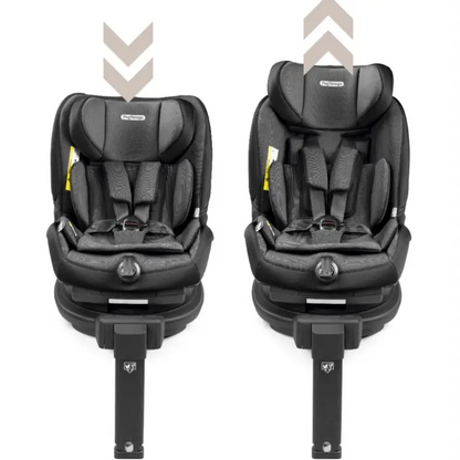 Peg Perego Viaggio Giro Group 1 2 Car Seat - Liquorice  Peg Perego   