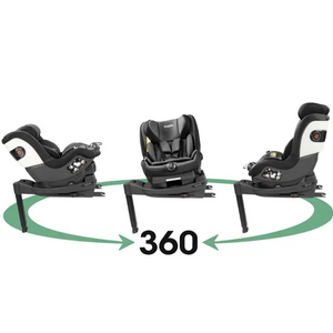 Peg Perego Viaggio Giro Group 1 2 Car Seat - Liquorice  Peg Perego   