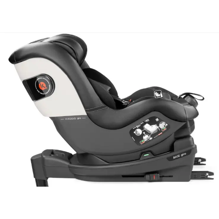 Peg Perego Viaggio Giro Group 1 2 Car Seat - Liquorice  Peg Perego   