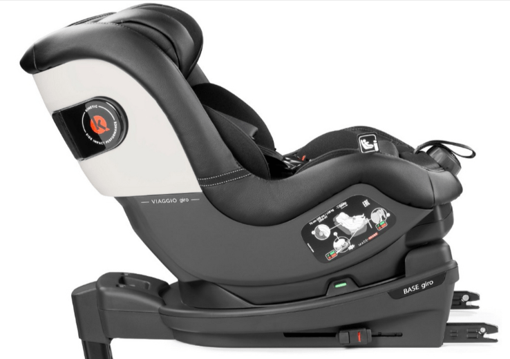 Peg Perego Viaggio Giro Twist Group 1 2 Car Seat Licorice Baby Boutique UK