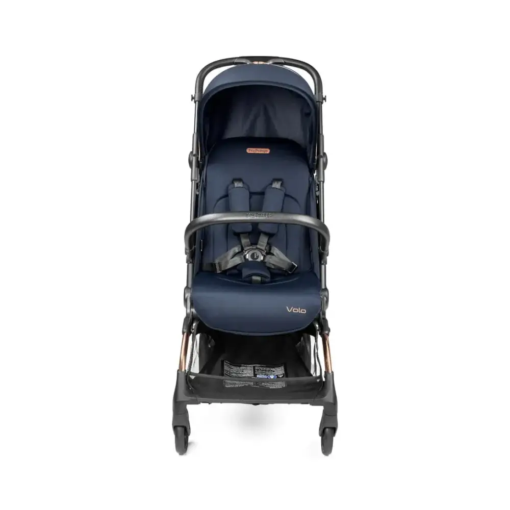 Peg Perego Volo Cabin Stroller Blue Shine with Travel Bag Peg Perego