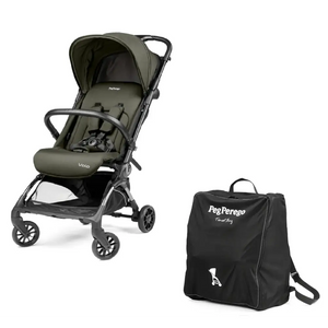 Peg Perego Volo Cabin Stroller Metal with Travel Bag Peg Perego