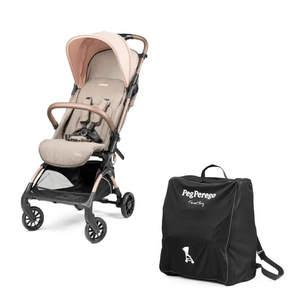 Peg Perego Volo Cabin Stroller Mon Amour with Travel Bag Peg Perego