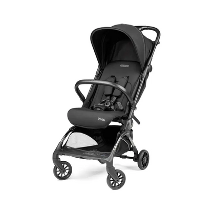 Peg Perego Volo Cabin Stroller True Black with Travel Bag Peg Perego