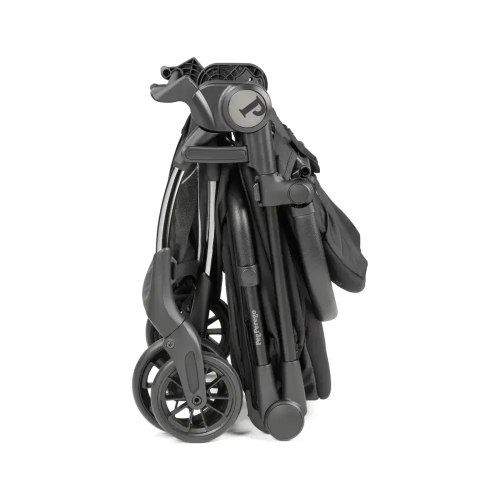 Peg Perego Volo Cabin Stroller True Black with Travel Bag Peg Perego