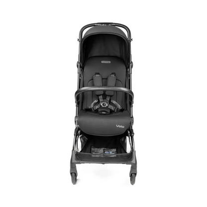Peg Perego Volo Cabin Stroller True Black with Travel Bag Peg Perego