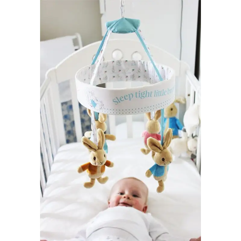 Peter Rabbit and Flopsy Bunny Baby cot mobile  Peter Rabbit   