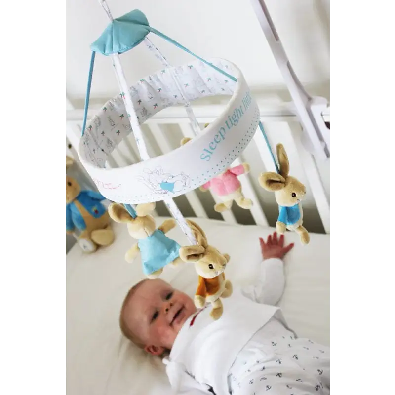Peter Rabbit and Flopsy Bunny Baby cot mobile  Peter Rabbit   