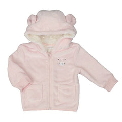 Pink Fleece Baby Jacket