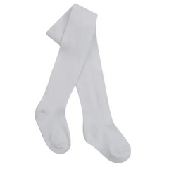 Plain White Baby Tights - Tik Tok