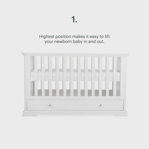 Cuddle Co Beaumont 3 Piece Nursery Furniture Set