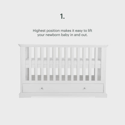 Cuddle Co Beaumont 3 Piece Nursery Furniture Set