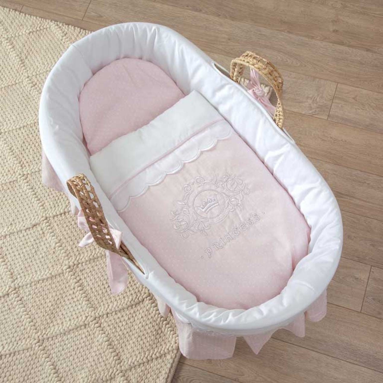 Princess Moses Basket and Stand Set Mee-go