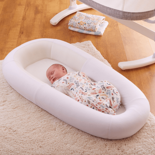 Purflo Sleep Tight Baby Bed - Soft White  Purflo   