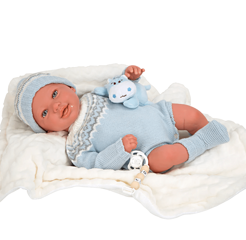 Re-born Baby Boy Realistic Doll Issan  Arias   