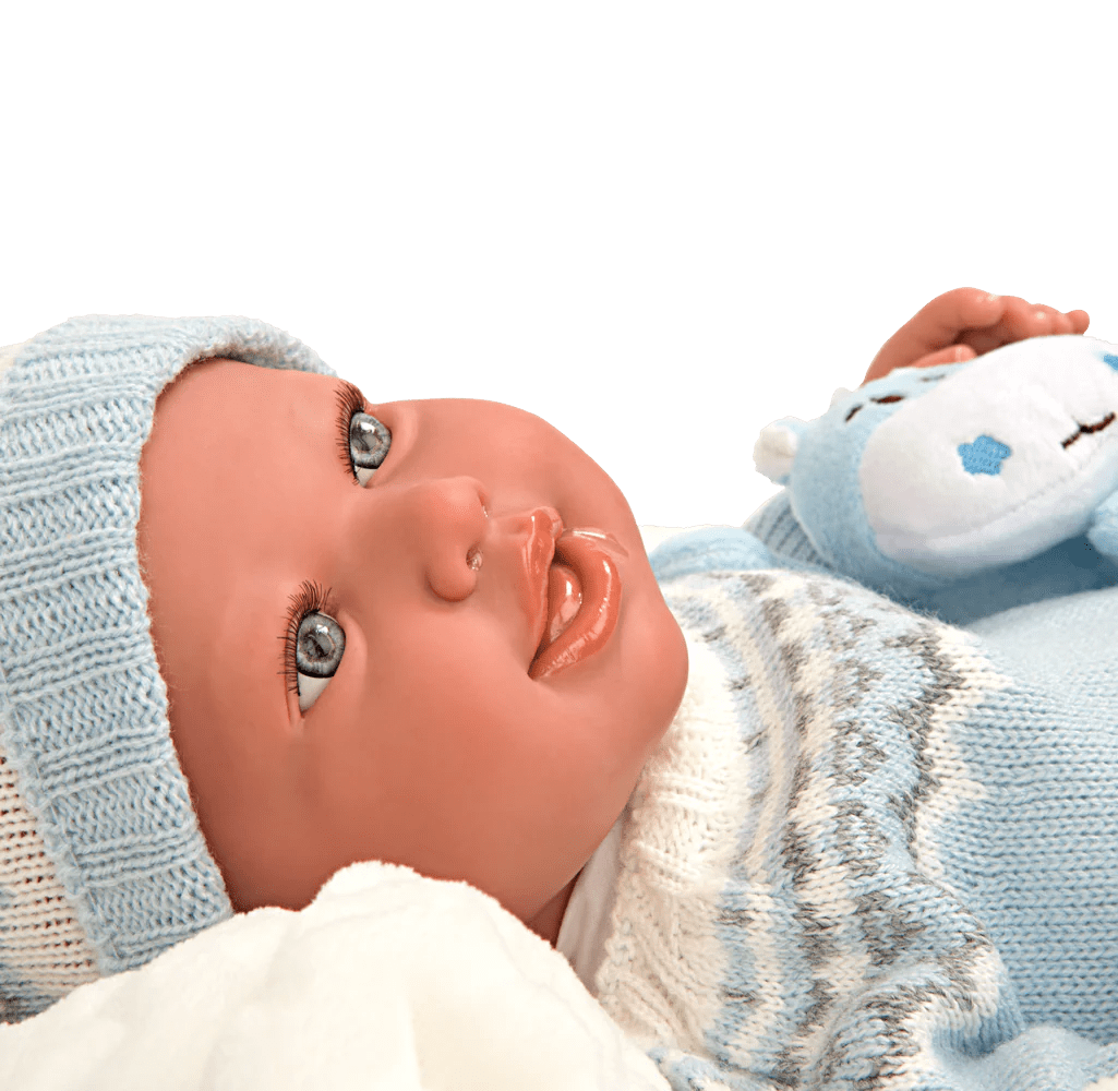 Re-born Baby Boy Realistic Doll Issan  Arias   