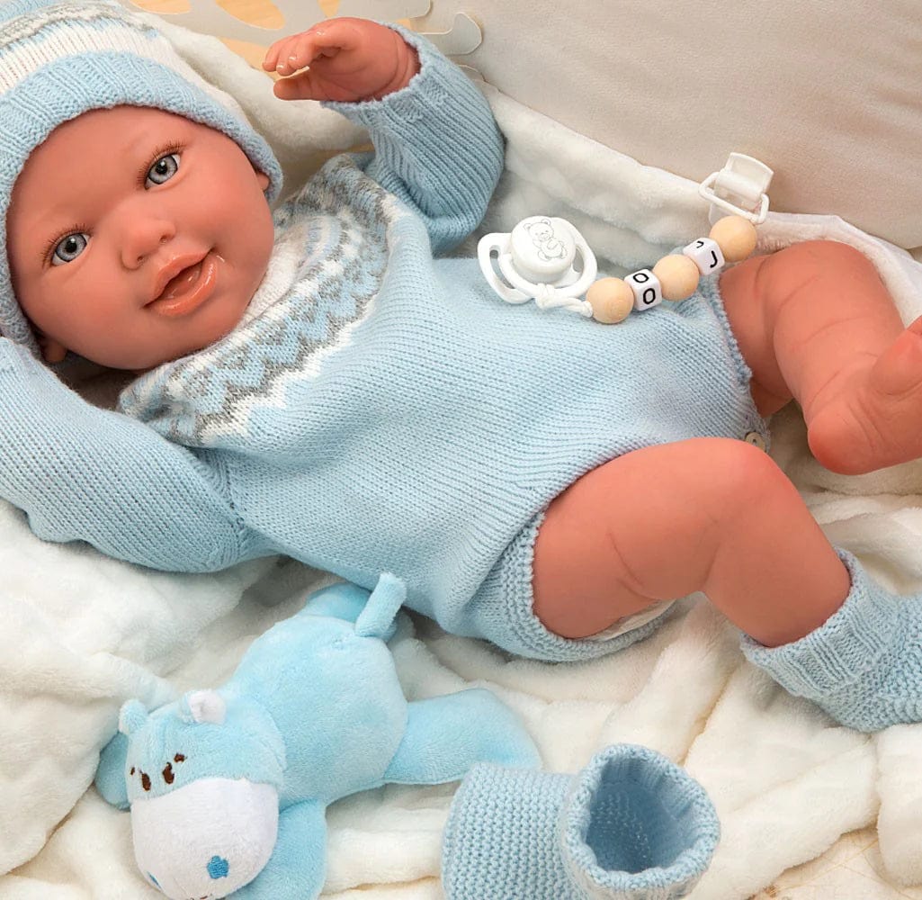 Re-born Baby Boy Realistic Doll Issan  Arias   